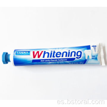 Pasta de dientes blanqueador de chicle de etiqueta privada de etiqueta privada OEM